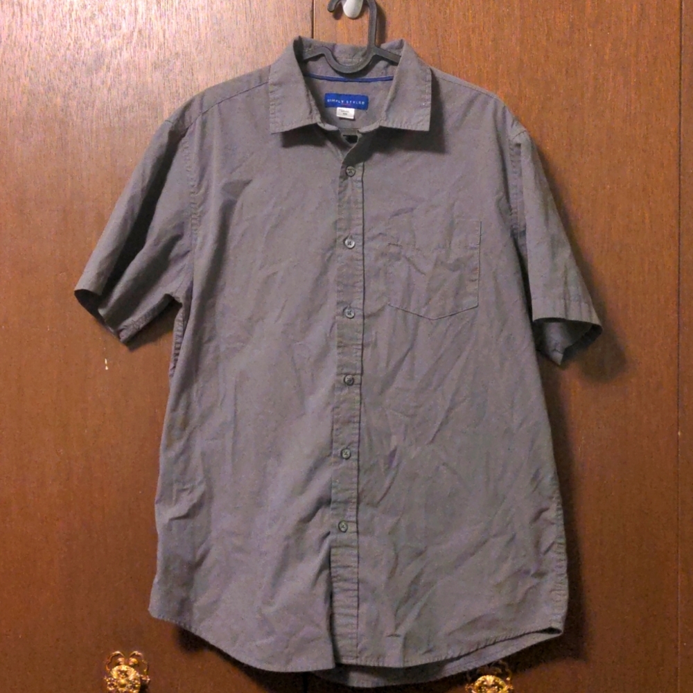 Grey Button up Shirt